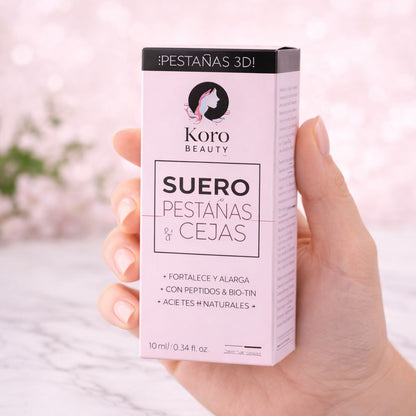 Suero-Despídete de Cejas y Pestañas Débiles