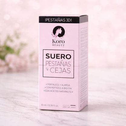 Suero-Despídete de Cejas y Pestañas Débiles